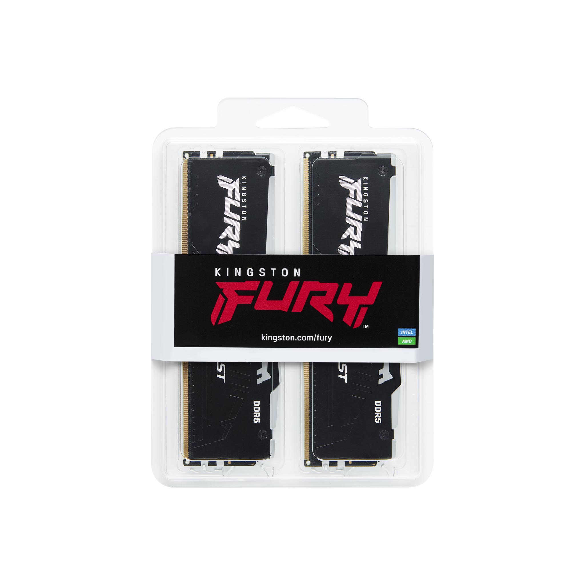 Kingston 64GB Kit (2x32GB) DDR5 Fury Beast AMD EXPO C36 5200MHz