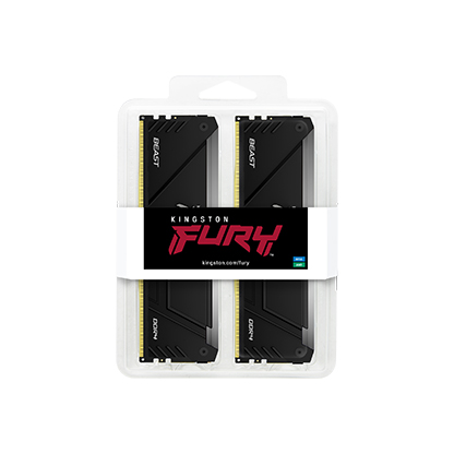 Kingston FURY™ Beast DDR4 RGB Memory – 8GB-128GB/2666MT/s-3733MT/s