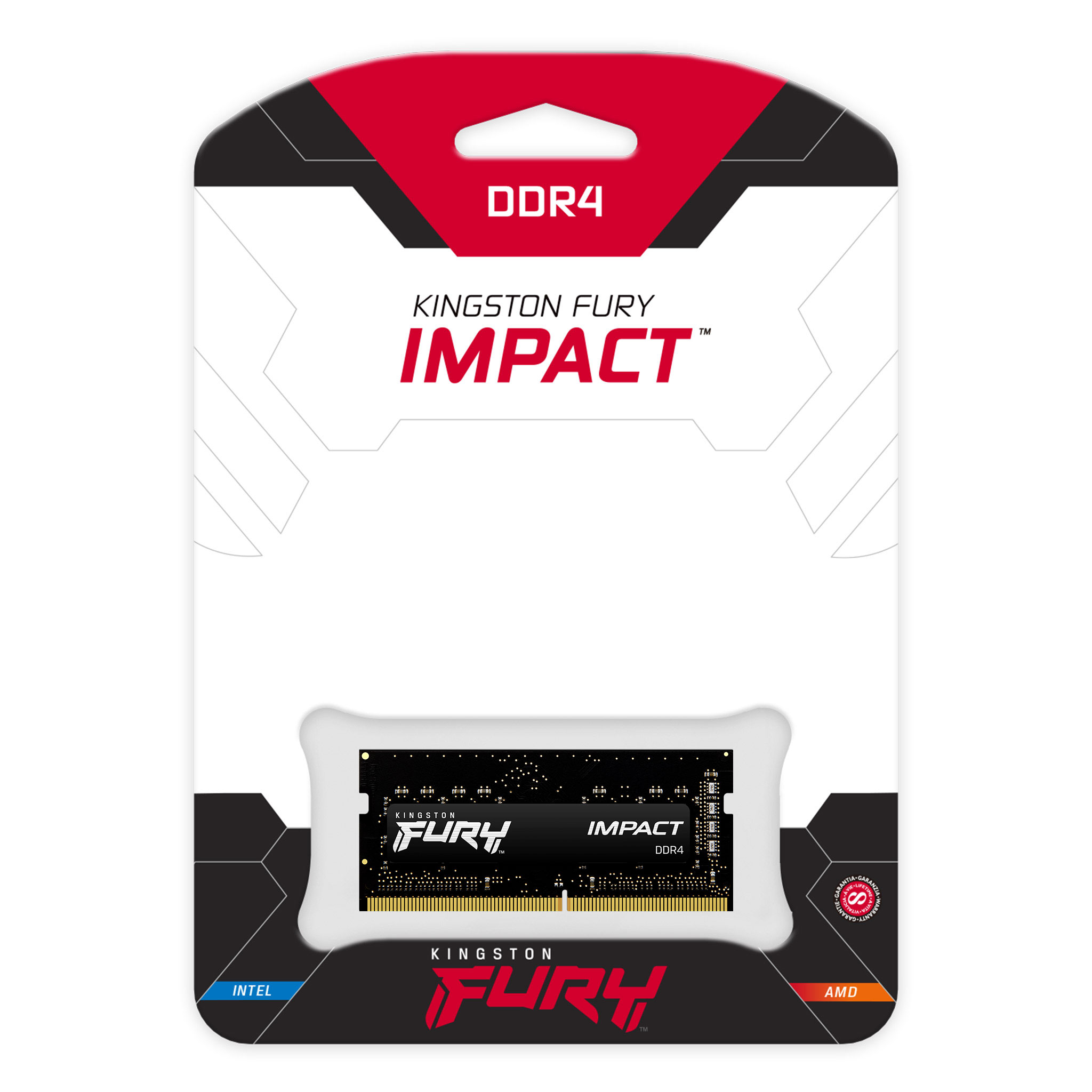 Модуль памяти Kingston FURY™ Impact DDR4 SODIMM — 8–64 ГБ 2666–3200 MT/s-  Kingston Technology