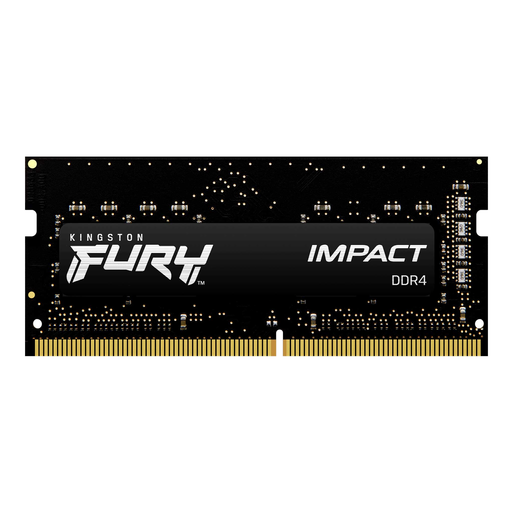 Kingston FURY™ Impact DDR4 SODIMM Memory – 8GB-64GB 3200MT/s