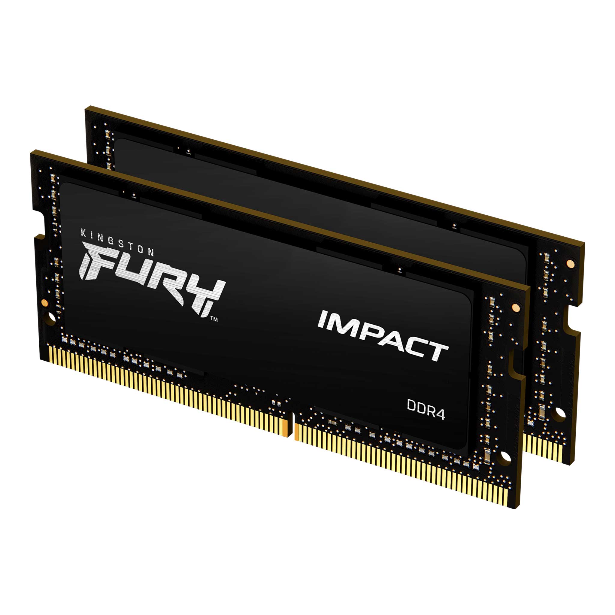 KINGSTON FURY DDR4 メモリ　3200MT/s 8GB FURY_Impact_Black_DDR4_2R_2_an