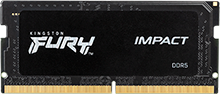 16GB (1x16GB) DDR5 6000MT/s CL38 FURY Impact Black XMP