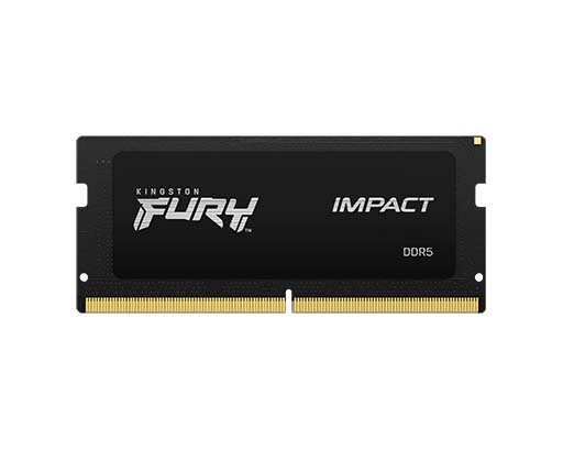 Kingston FURY Impact DDR5 SODIMM メモリ – 8GB-64GB/6400MT/s