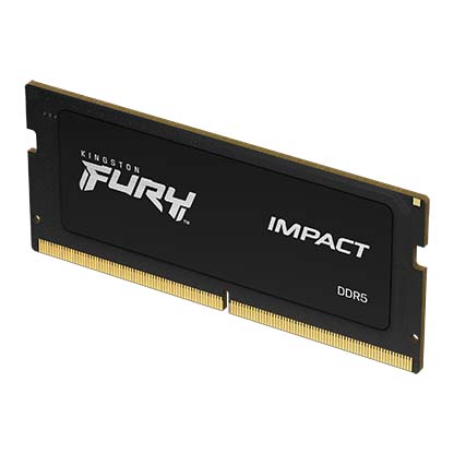 Kingston FURY Impact DDR5 SODIMM Memory – 8GB-64GB/6400MT/s