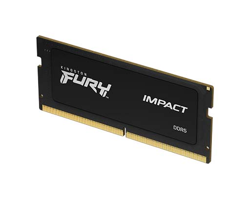 Kingston FURY Impact DDR5 SODIMM メモリ – 8GB-64GB/6400MT/s