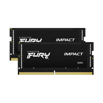 64GB✨ KINGSTON FURY Impact DDR5 4800 メモリ FURY_Impact_Black_DDR5_2Rx8_2-