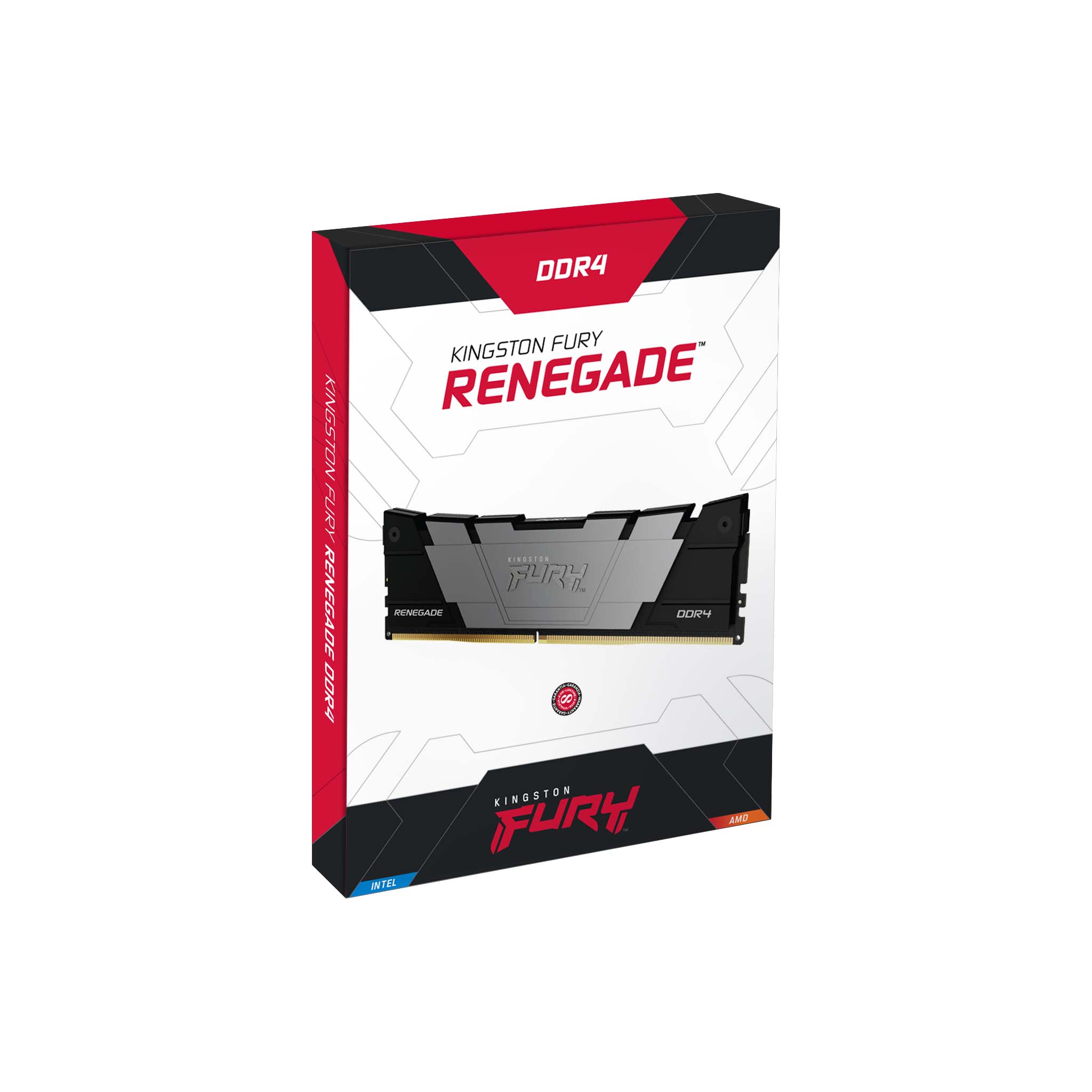 Kingston FURY™ Renegade DDR4 Memory – 8GB-256GB/3200MT/s-5333MT/s 