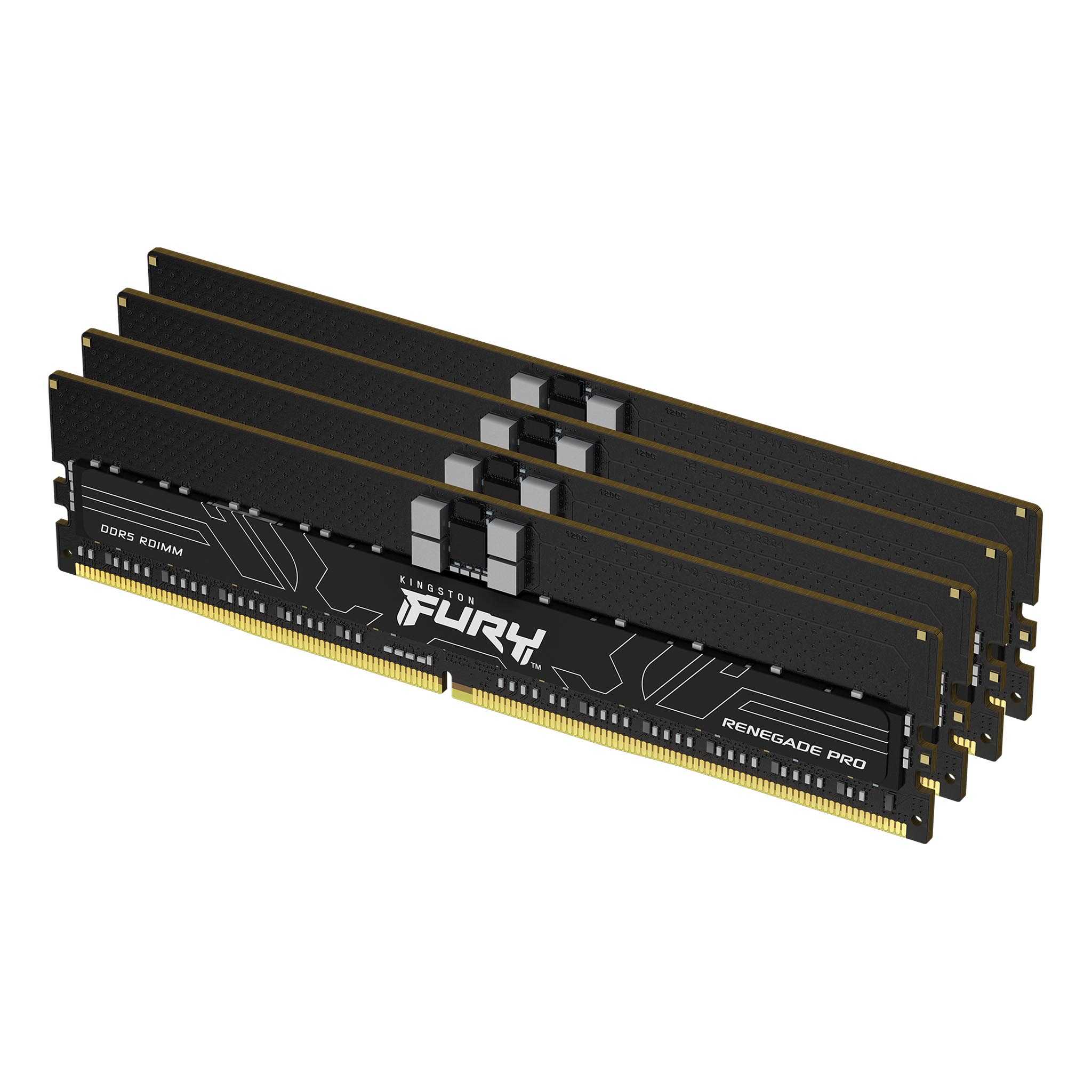 キングストン FURY Renegade Pro ECC Registered FURY_Renegade_Pro_RDIMM_Black_