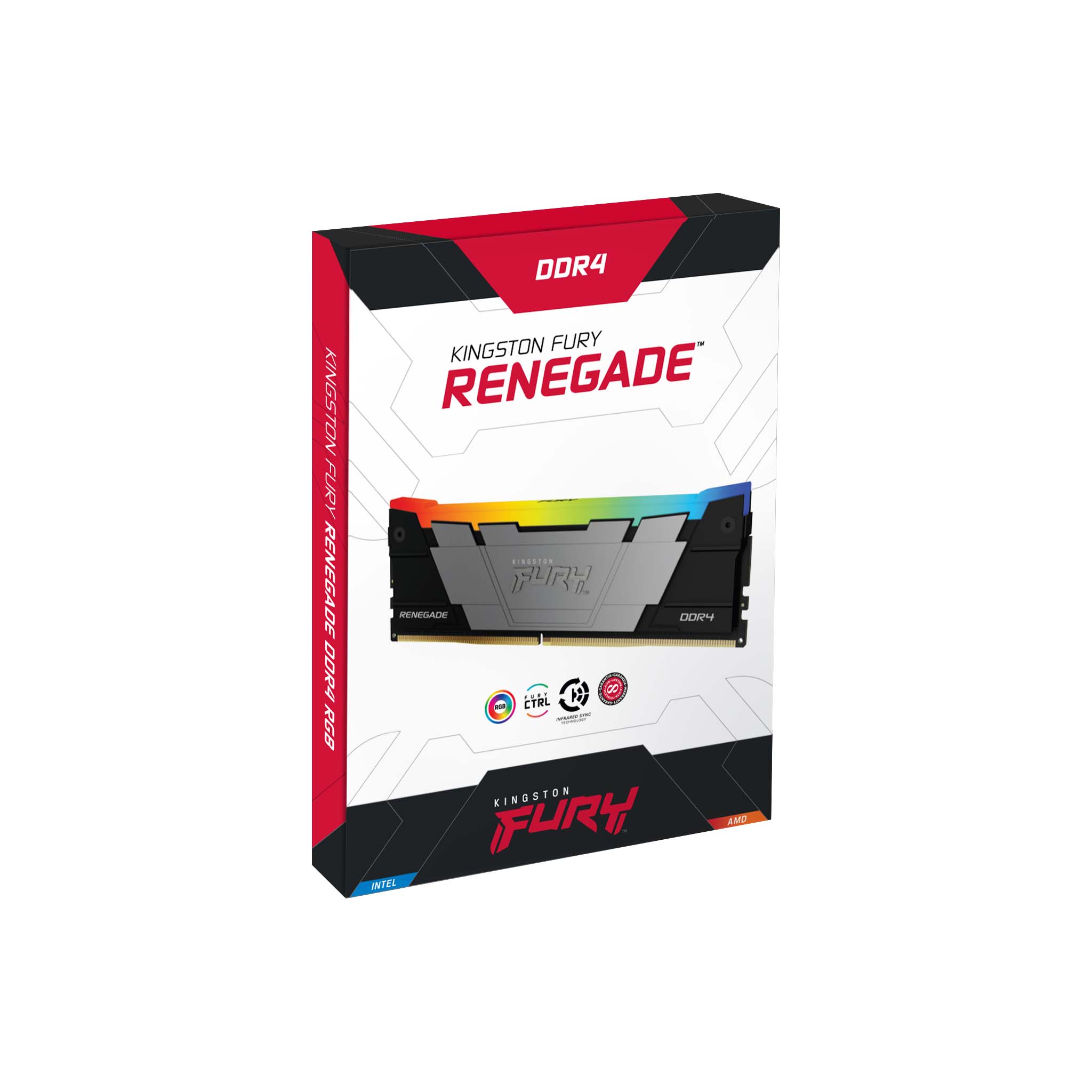 Kingston FURY™ Renegade DDR4 RGB Memory – 8GB-256GB 3000MT/s-4600MT/s-  Kingston Technology