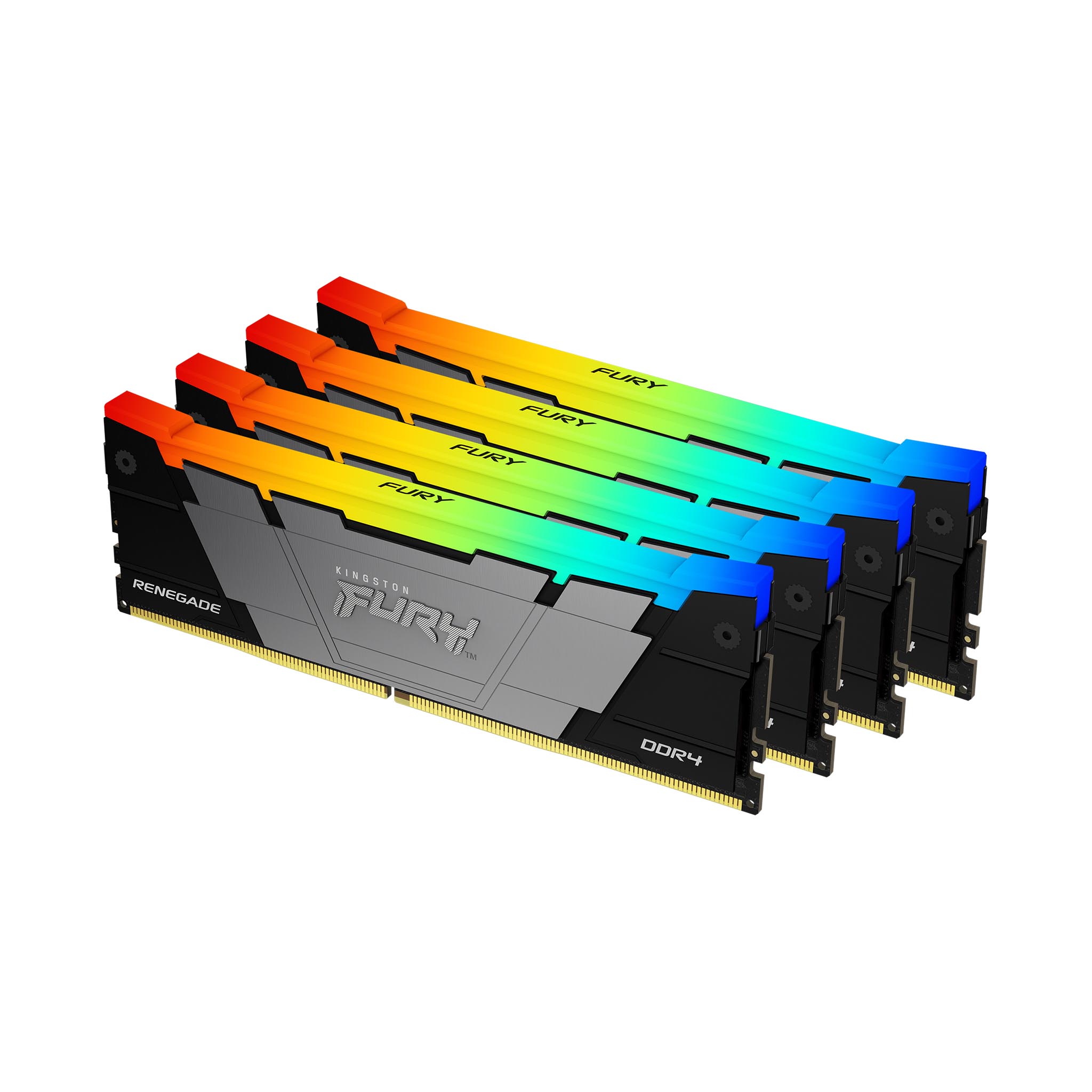 Kingston FURY™ Renegade DDR4 RGB Memory – 8GB-256GB 3000MT/s 