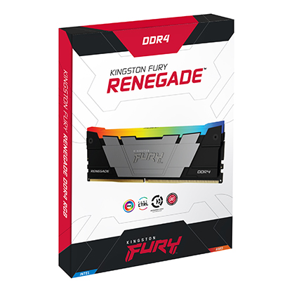 メモリー KINGSTON FURY RENEGADE DDR4 64GB FURY_Renegade_RGB_Black_DDR4_8