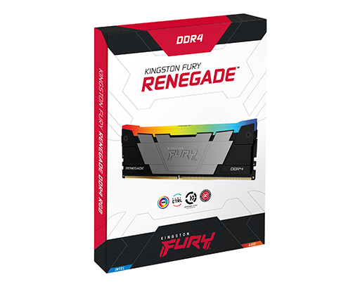 メモリー KINGSTON FURY RENEGADE DDR4 64GB FURY_Renegade_RGB_Black_DDR4_8