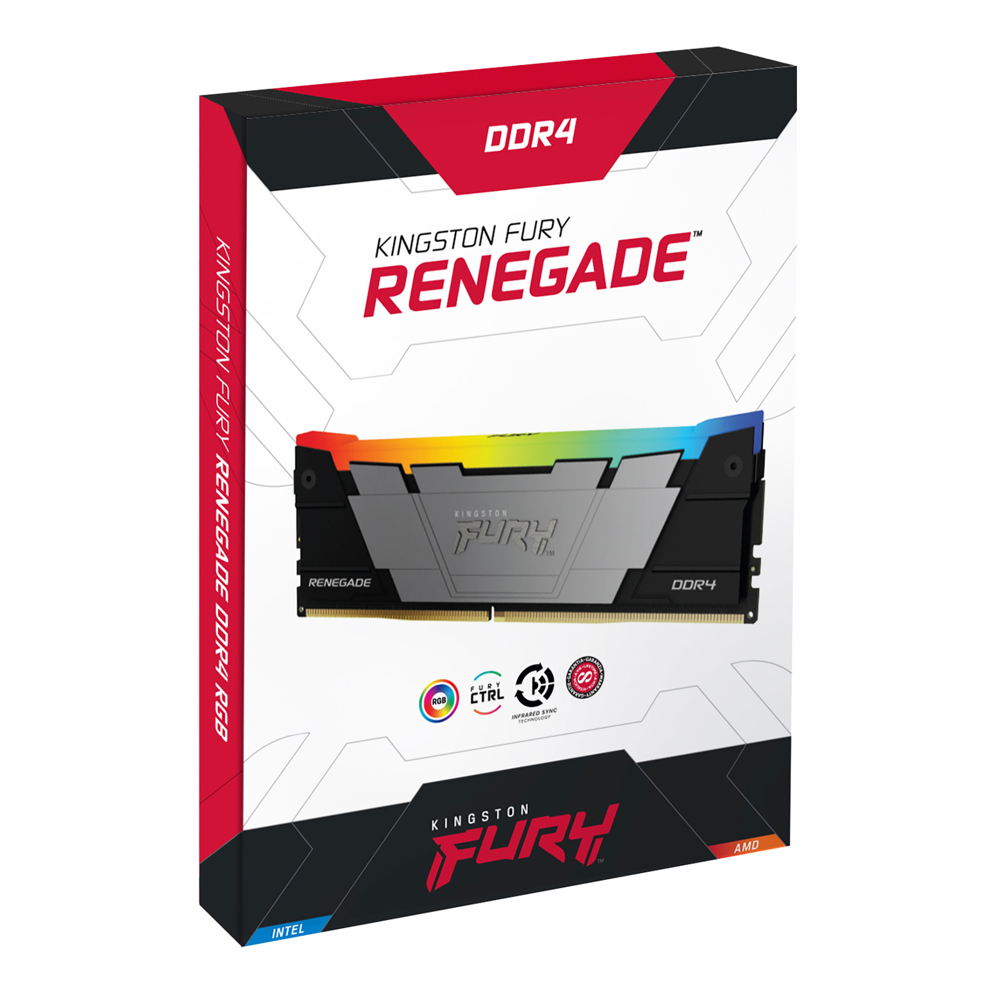 Kingston FURY　Renegade　32G　RGB FURY_Renegade_RGB_Black_DDR4_8