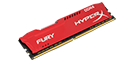 HyperX FURY Memory Red         -  8GB Module -  DDR4 3466MT/s  CL19 DIMM