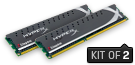 PnP -  8GB Kit*(2x4GB) -  DDR3 1600MT/s  CL9 DIMM