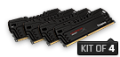 HyperX Beast (T3)              -  32GB Kit*(4x8GB) -  DDR3 2400MT/s XMP CL11 DIMM