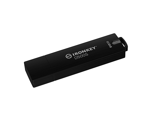 Kingston IronKey D500S USB 3.2 Gen 1 Encrypted Flash Drive - 8GB