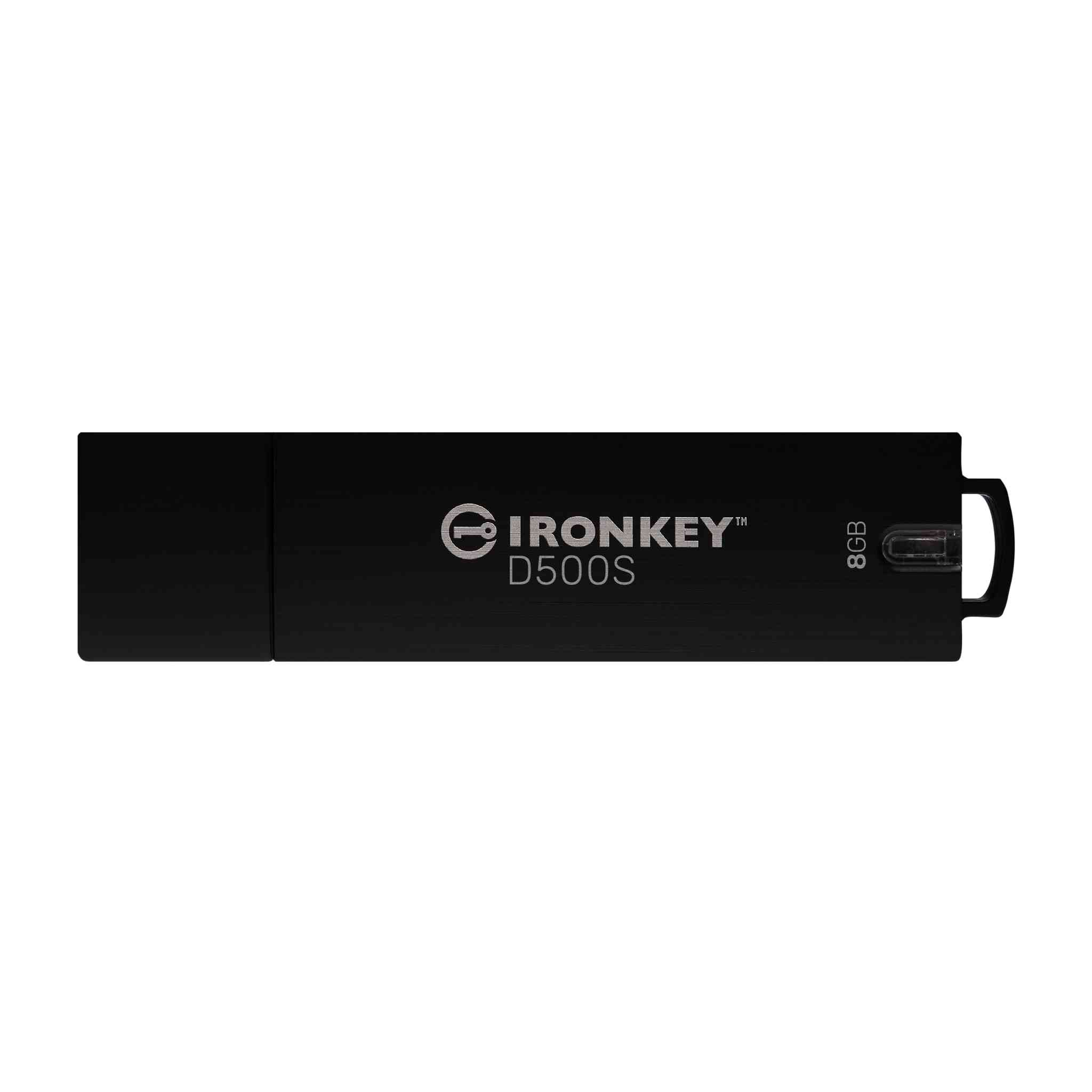 Kingston IronKey D500S USB 3.2 Gen 1 暗号化フラッシュドライブ