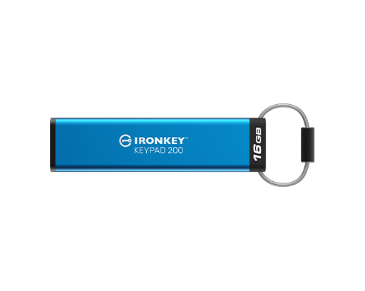 Pendrive criptografado série Kingston IronKey Keypad 200