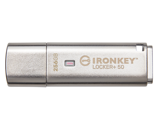 Kingston IronKey Locker+ 50 Encrypted USB Flash Drive - Kingston