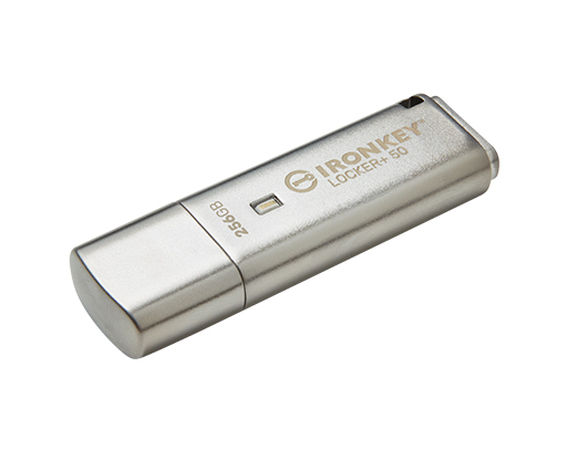 Kingston IronKey Locker+ 50 Encrypted USB Flash Drive