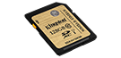 128GB SDXC Class 10 UHS-I 90MB/s read 45MB/s write Flash Card