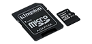 32GB microSDHC Class 10 UHS-I 45MB/s Read Card + SD Adapter