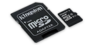 4GB microSDHC Class 10 UHS-I 30MB/s read Card + SD Adapter