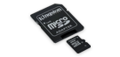 8GB microSDHC Class 4 Flash Card + SD Adapter
