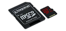 128GB microSDXC UHS-I Class U3 90MB/s read, 80MB/s write + SD Adapter