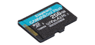 256GB microSDXC Canvas Go Plus 170R A2 U3 V30 Single Pack w/o ADP