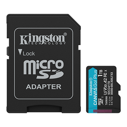 Canvas Go!Plus Class 10 microSD Cards SDCG4 - UHS-I、U3、V30