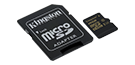 16GB microSDHC Class U3 UHS-I 90R/45W + SD Adapter