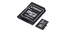 16GB microSDHC UHS-I Class 10 Industrial Temp Card + SD Adapter
