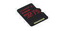 64GB microSDHC Canvas React 100/80 U3 UHS-I V30 A1 Single Pack w/o Adp