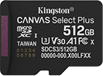 512GB micSDXC Canvas Select Plus Gen3 150R A1 Single Pack w/o ADP