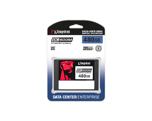 DC600M Enterprise SATA 3.0 SSD – 480GB - 7680GB - Kingston Technology