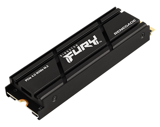 Kingston FURY Renegade – 高パフォーマンス PCIe 4.0 NVMe M.2