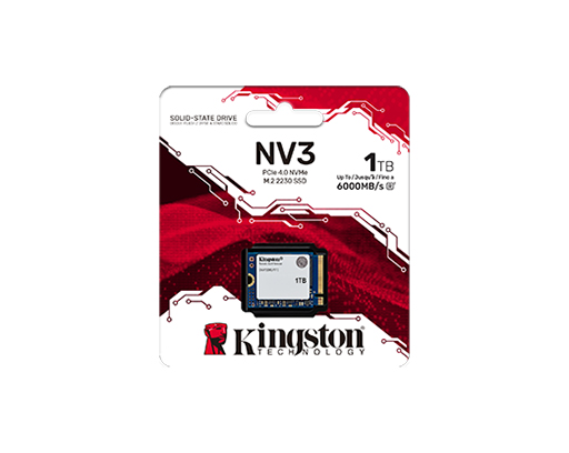 NV3 PCIe 4.0 NVMe SSD 500GB – 4TB - Kingston Technology