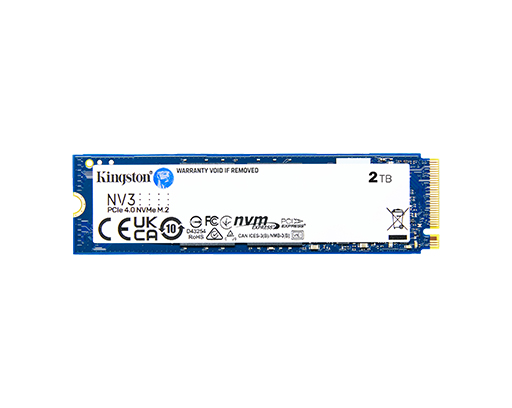 NV3 PCIe 4.0 NVMe SSD 500GB – 4TB - Kingston Technology