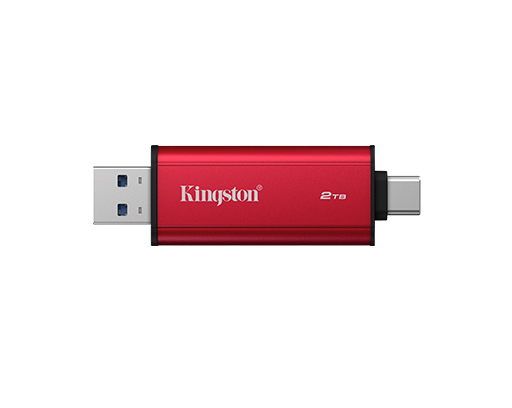 デュアルポータブル SSD - USB Type-A および Type-C - ソリッド