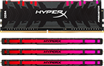 HyperX Predator Memory RGB     -  32GB Kit*(4x8GB) -  DDR4 3000MT/s XMP CL15 DIMM