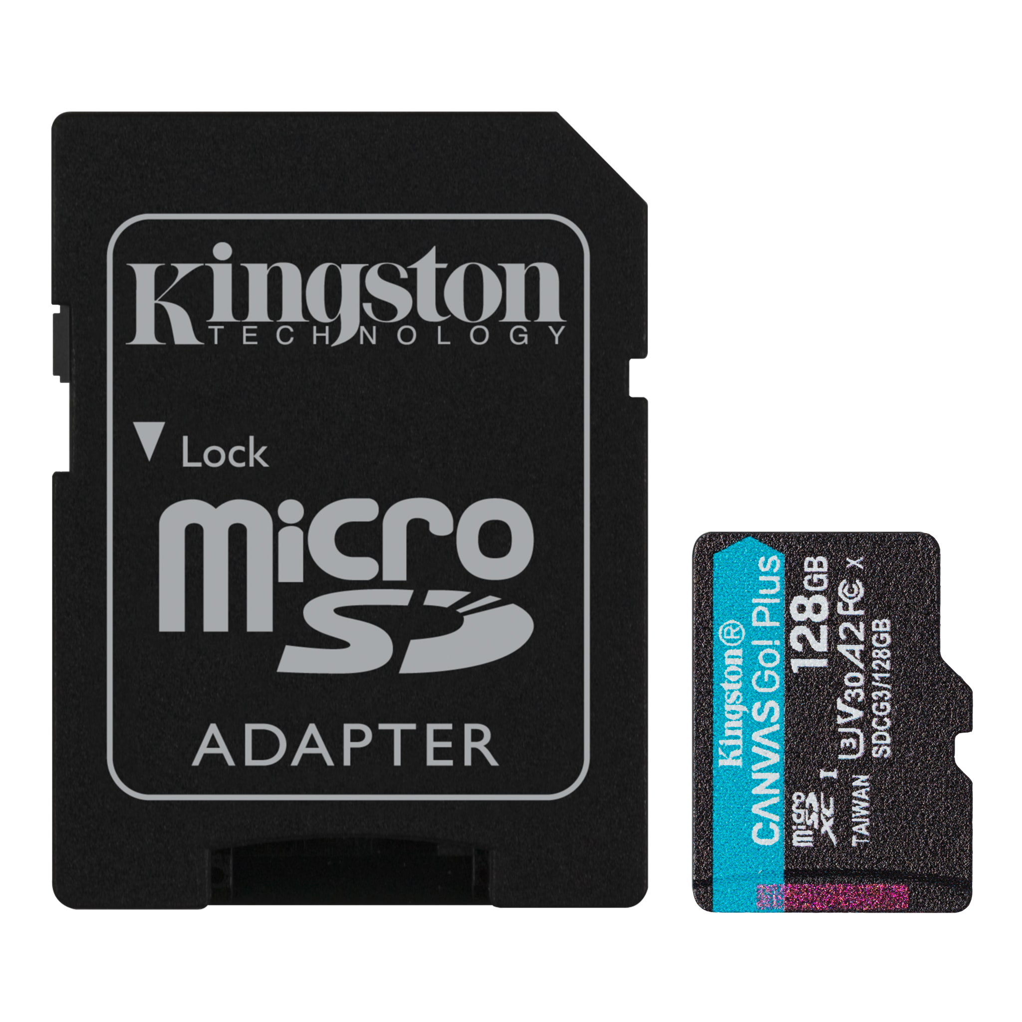 100MB/s Works with Kingston SanFlash Kingston 128GB React MicroSDXC for Palm Treo 500v with SD Adapter