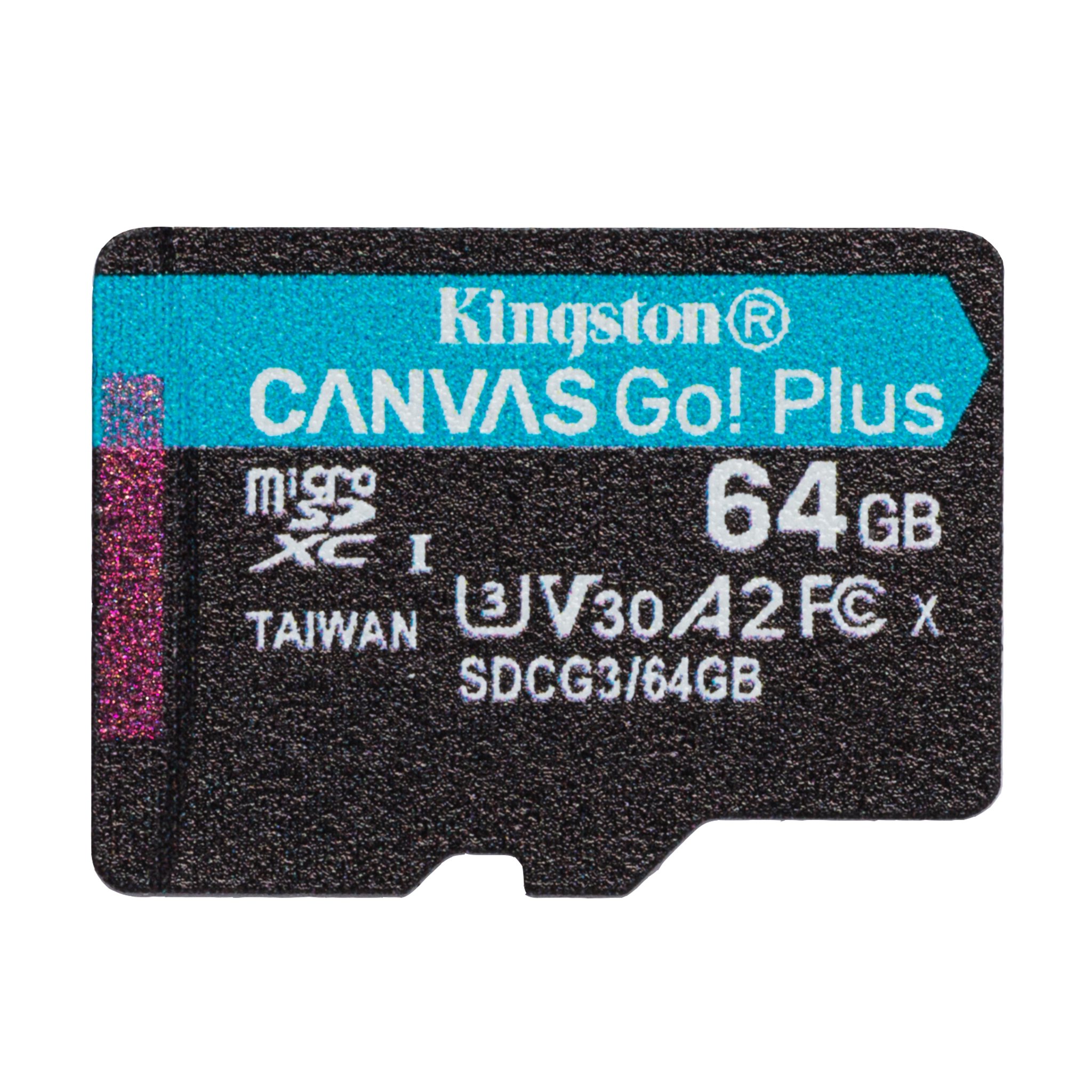 SanFlash Kingston 64GB React MicroSDXC for Micromax E484 with SD Adapter 100MBs Works with Kingston