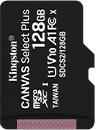 128GB micSDXC Canvas Select Plus 100R A1 C10 Single Pack w/o ADP