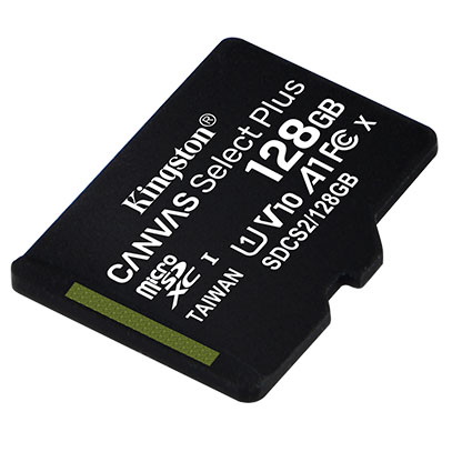 Carte Mémoire SD 256 Go CANVAS V30 Kingston (SDS2/256GB