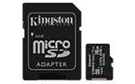 16GB micSDHC Canvas Select Plus 100R A1 C10 Card + ADP