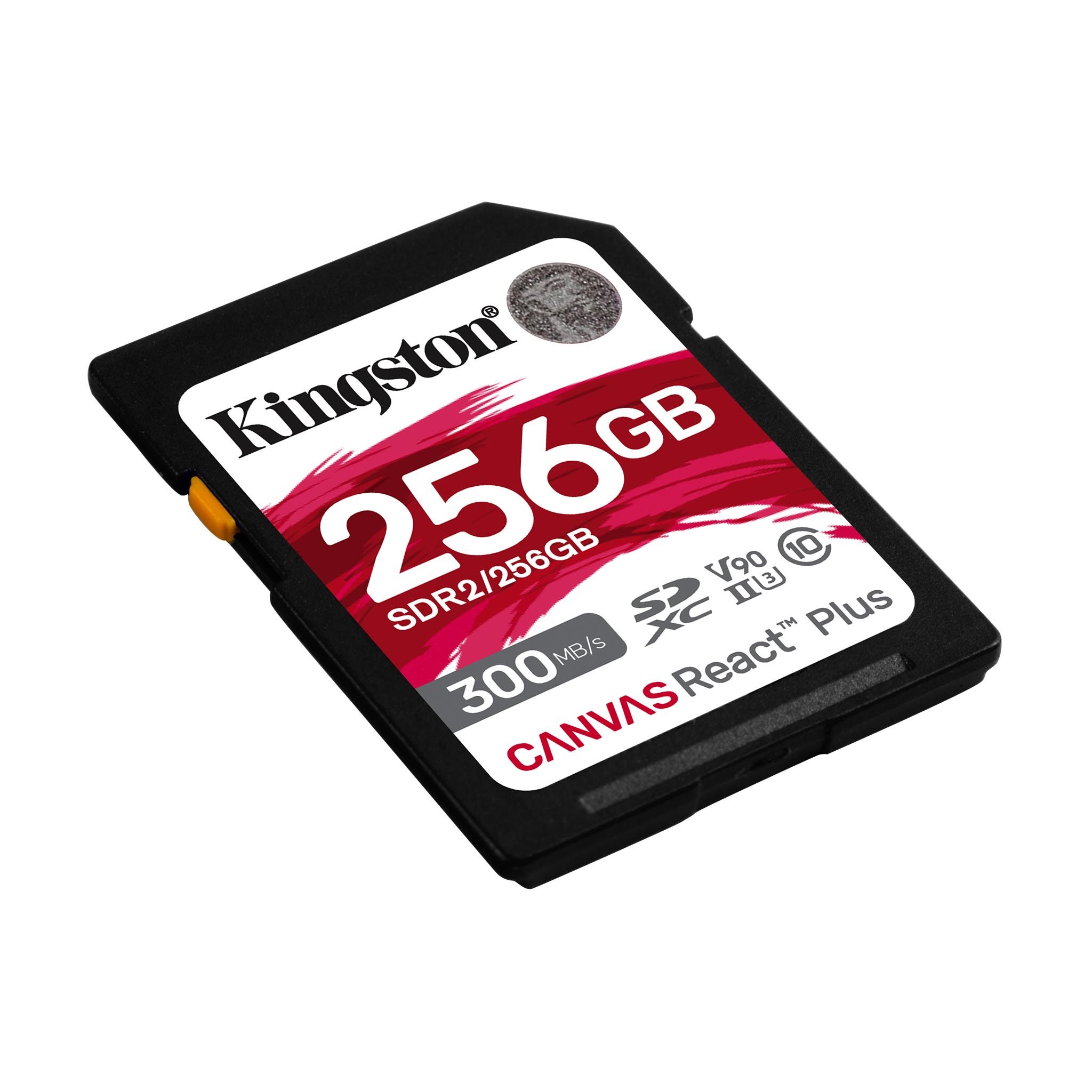 doorgaan Hou op Superioriteit Canvas React Plus Class 10 SD Cards – UHS-II, U3, V90 - 32GB-256GB -  Kingston Technology