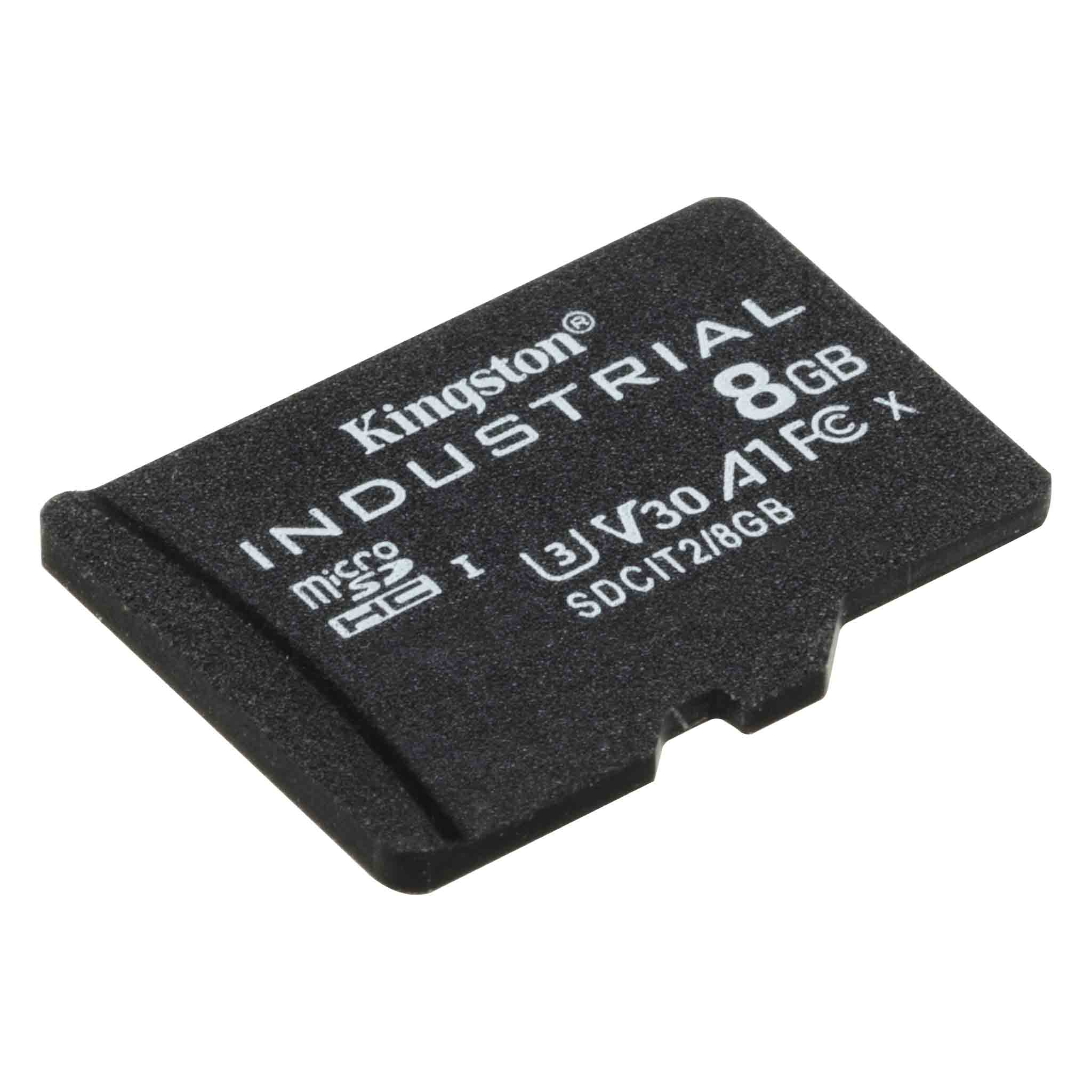 Kingston Industrial Grade 8GB GoPro New Hero MicroSDHC Card Verified by SanFlash. 90MBs Works for Kingston 