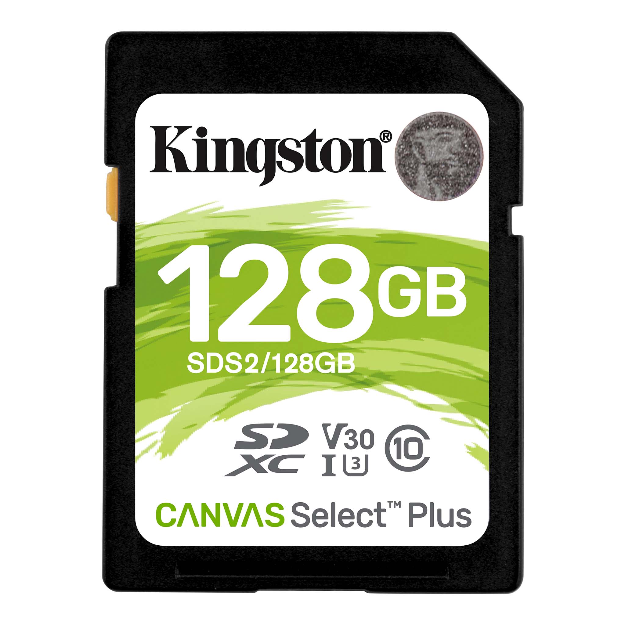 Canvas Select Plus SD カード、Class 10 UHS-I、100MB/秒、32GB～512GB - Kingston  Technology